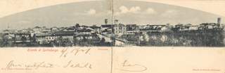 Spilimbergo, Panorama in cartoline doppia 1900